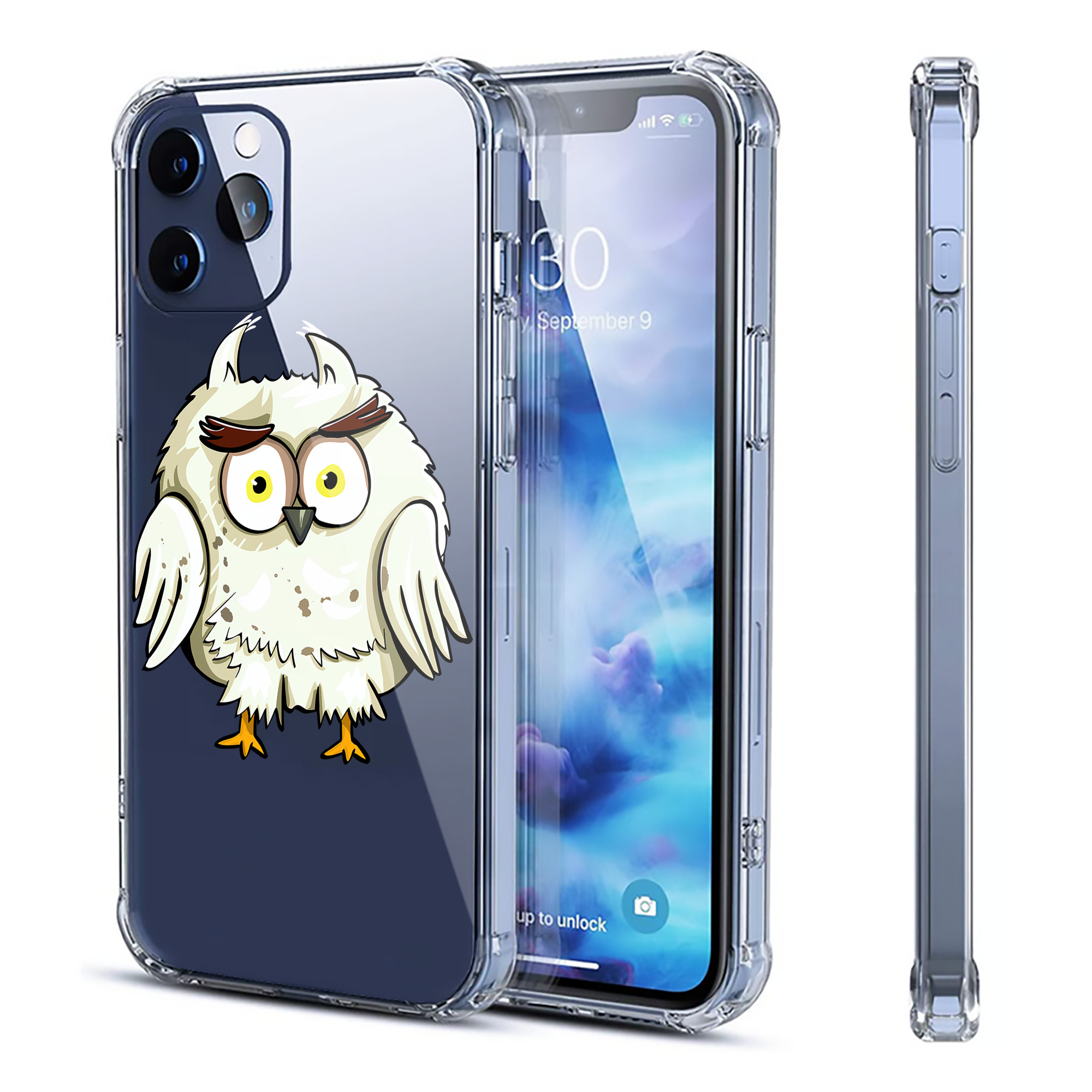 （画像用） Harry Potter ハリー・ポッターシリーズ 【iPhone 12シリーズ対応】透明スマホケース（クリアソフトケース）